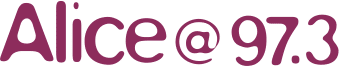 Alice at 97.3 radio station logo
