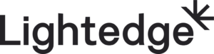Lightedge logo with arrow design