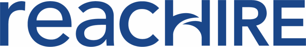 ReachHIRE logo in blue text