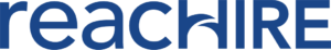 reachHIRE logo in blue font