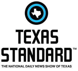 Texas Standard logo with Texas map icon