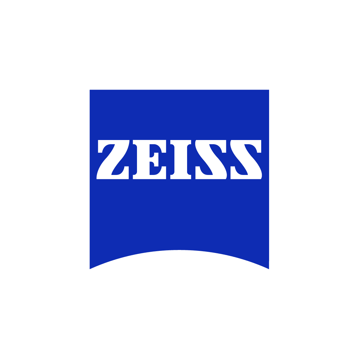 Zeiss logo, blue and white